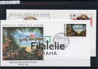 1992 MARSHALL/N.GUINEA/2FDC 397+404 XXXIII+VI