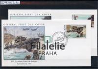 1994 MARSHALL/PELELIU/2FDC 548/9 LXXX+LXXXI