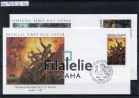 1995 MARSHALL/OKINAWA/2FDC 574/5 XC+XCI