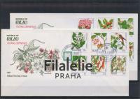 1987 PALAU/FLORA/5FDC 176/87+MH180/1D 2SCAN