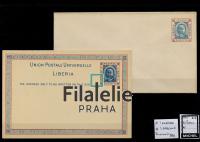 1891 LIBERIA/UPU/FDC+PC