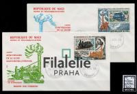 1980 MALI/TRAIN/STAMP/FDC 753/4