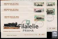 1970 MALI/TRAIN/5FDC 255/9 LIMITED