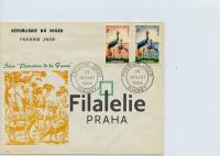 1960 NIGER/BIRD/FDC 1/2