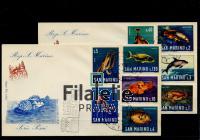 1965 SANMARINO/FISH/2FDC 869/78