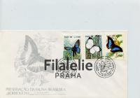 1986 BRASIL/BUTTERFLY/FDC 2172/4