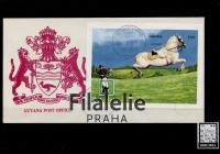 1992 GUYANA/HORSE/IMPERF/FDC 3855/62+Bl.200 2SCAN