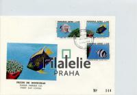 1993 HONDURAS/FISH/FDC 1239/41