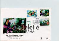 1995 HONDURAS/NATURE/FDC 1288/90