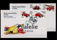 1999 CHILE/FIREMEN/2FDC 1884/7