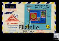 1971 PARAGUAY/SPACE/STAMP/2FDC 2197/Bl.166/7 2SCAN