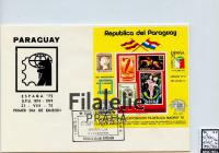 1975 PARAGUAY/STAMPS/FDC 2676/Bl.245