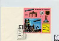 1977 PARAGUAY/LUPOSTA/2FDC 2924/Bl.298/9 2SCAN