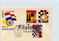 1984 PARAGUAY/CHESS/FDC 3768/70