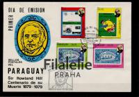 1980 PARAGUAY/HILL/STAMP/2FDC 3270/8 2SCAN