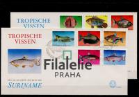 1980 SURINAM/FISH/2FDC 910/7