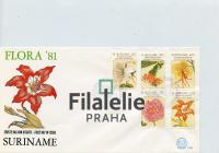 1981 SURINAM/FLORA/FDC 929/33