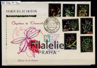 1962 VENEZUELA/ORCHID/4FDC 1433/50 2SCAN