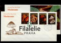 1986 ANTIGUA/FUNGI/2FDC 973/6+Bl.116