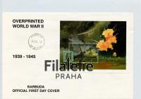 1991 BARBUDA/WWII/FDC 1313/Bl.174