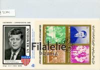 1967 AJMAN/KENNEDY/2FDC 150/Bl.11/2B 2SCAN