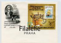 1978 MALDIVES/COOK/FDC 779/Bl.51