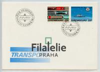 1988 LUXEMBURG/AIR/TRAIN/FDC 1194/5