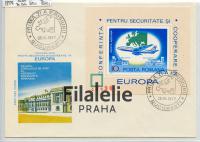 1977 ROMANIA/AIR/FDC 3438/Bl.144