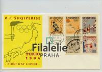 1963 ALBANIEN/TOKIO/FDC 747/51