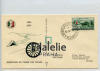 1954 ITALIA/CAR/FDC 916