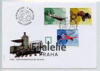 2009 SWISS/AIR/CAR/SHIP/FDC 2089/91