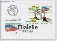 1997 SWISS/FAUNA/FDC 1629/32