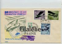 1961 ESPANA/AIR/FDC 1296/8