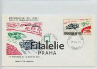 1973 MALI/CAR/FDC 387