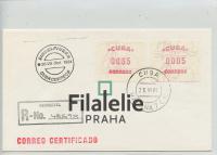 1984 CUBA/ATM/FDC ATM1