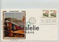 1988 USA/TRAIN/FDC/SILK 1995