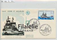 1989 St.PIERRE/BOAT/FDC 583