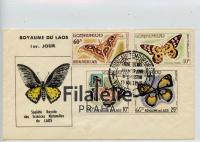 1965 LAOS/BUTTERFLY/FDC 151/4