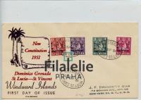 1951 ST.LUCIE/US KGVI/FDC