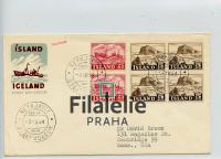 1954 ISLAND/USA FDC