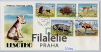 1982 LESOTHO/WWF/2FDC 361/5+Bl.12 2SCAN