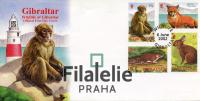 2002 GIBRALTAR/FAUNA/2FDC 1010/3+Bl.51 2SCAN