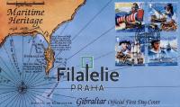 1999 GIBRALTAR/SHIP/FDC 871/4