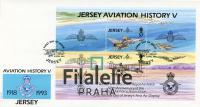 1993 JERSEY/RAF/FDC 621/Bl.7