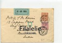 1929 ENGLAND/INDIA KGV/AIR