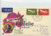 1964 AUSTRALIA 50thAIRMAIL 346/7