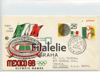 1968 AUSTRALIA OLYMPIC/MEXICO68 406/7