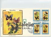 1987 PALAU/BUTTERFLY/SILK 168/71