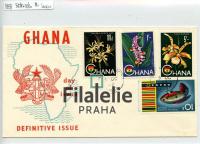 1959 GHANA/ORCHID/FISH 56+