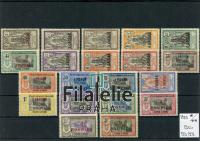 1923 FR.INDE Yv.59/78*/**